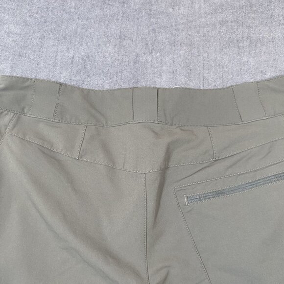 REI Co-Op Womens Outdoor Hiking Pants Size 14 With Zip Pockets In Olive Green - Picture 12 of 16